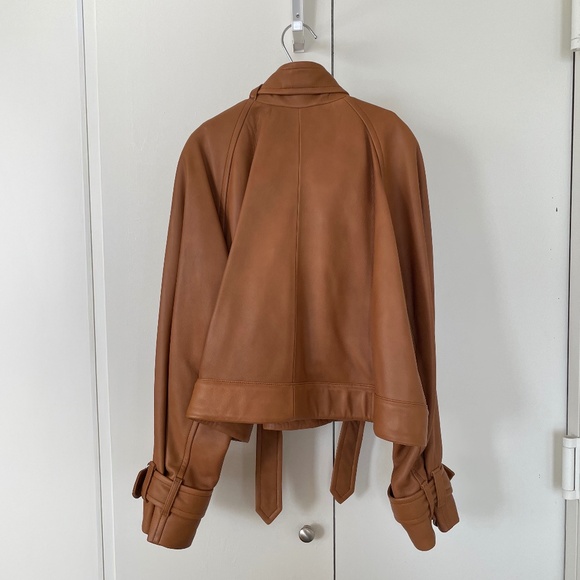 Acne Studios Lamb Leather Jacket - Picture 3 of 12